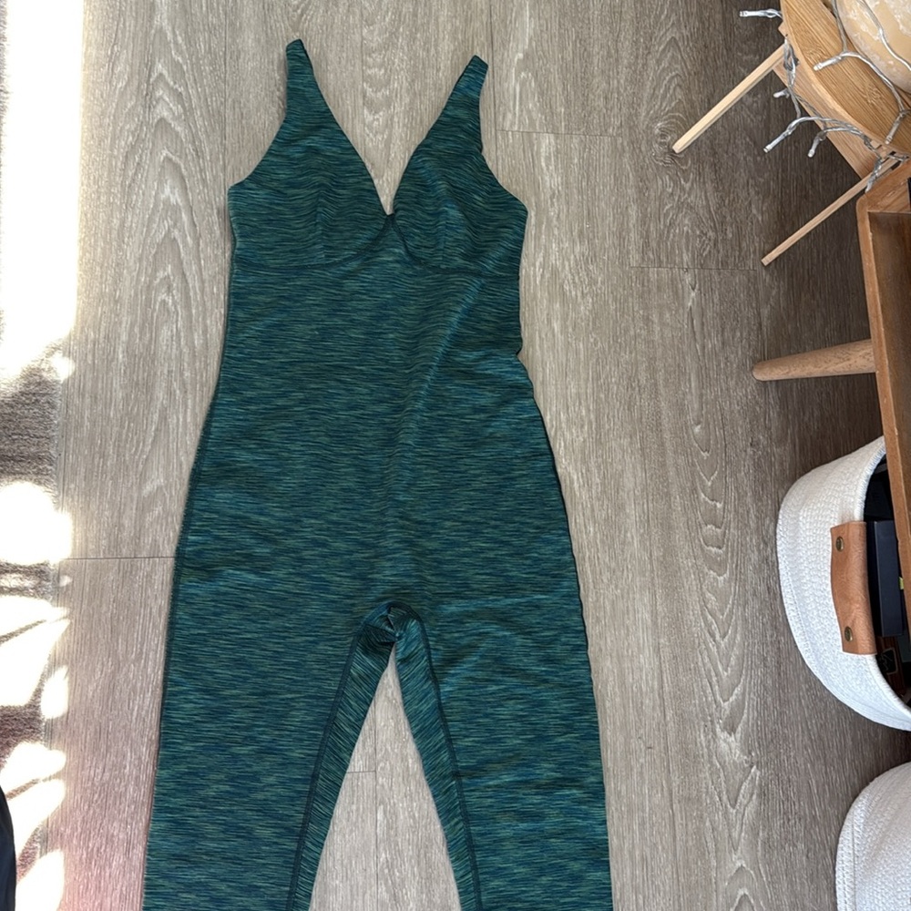 Outdoor Voices Green Active onesie